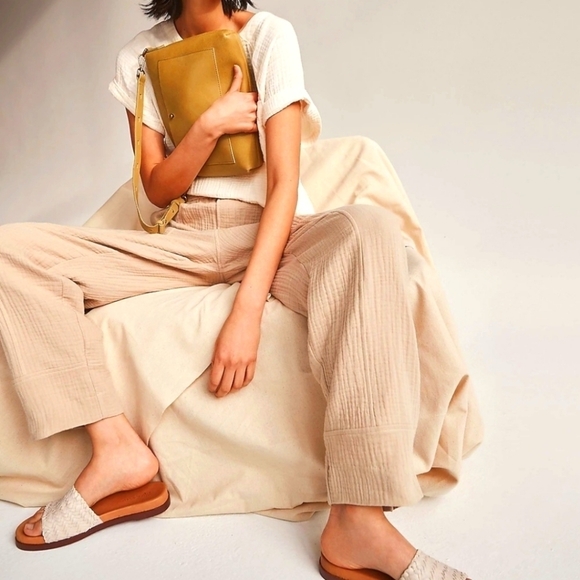 Madewell Dusty Rose Petite Lightspun Pull-On Balloon Pants XLP - Picture 1 of 5